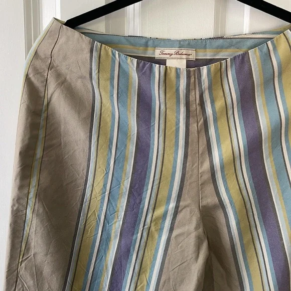 Tommy Bahama Wide Leg Silk Pants - Picture 2 of 6